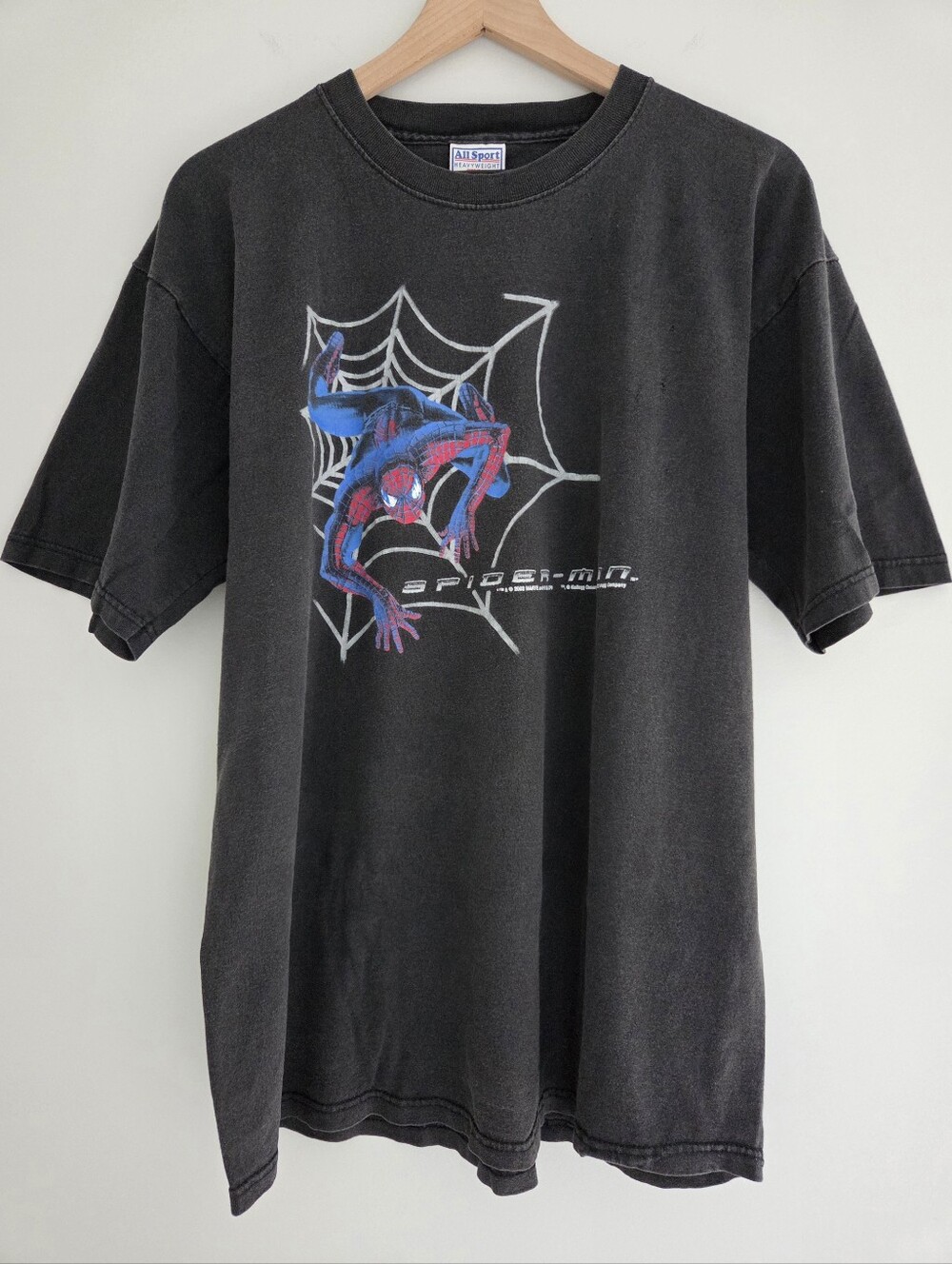 Vintage 2002 Spider Man Pop Tarts Promo T Shirt Marvel Movie Mens Size XL